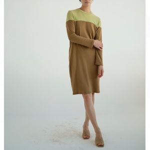 Selva negra uvi two tone dress